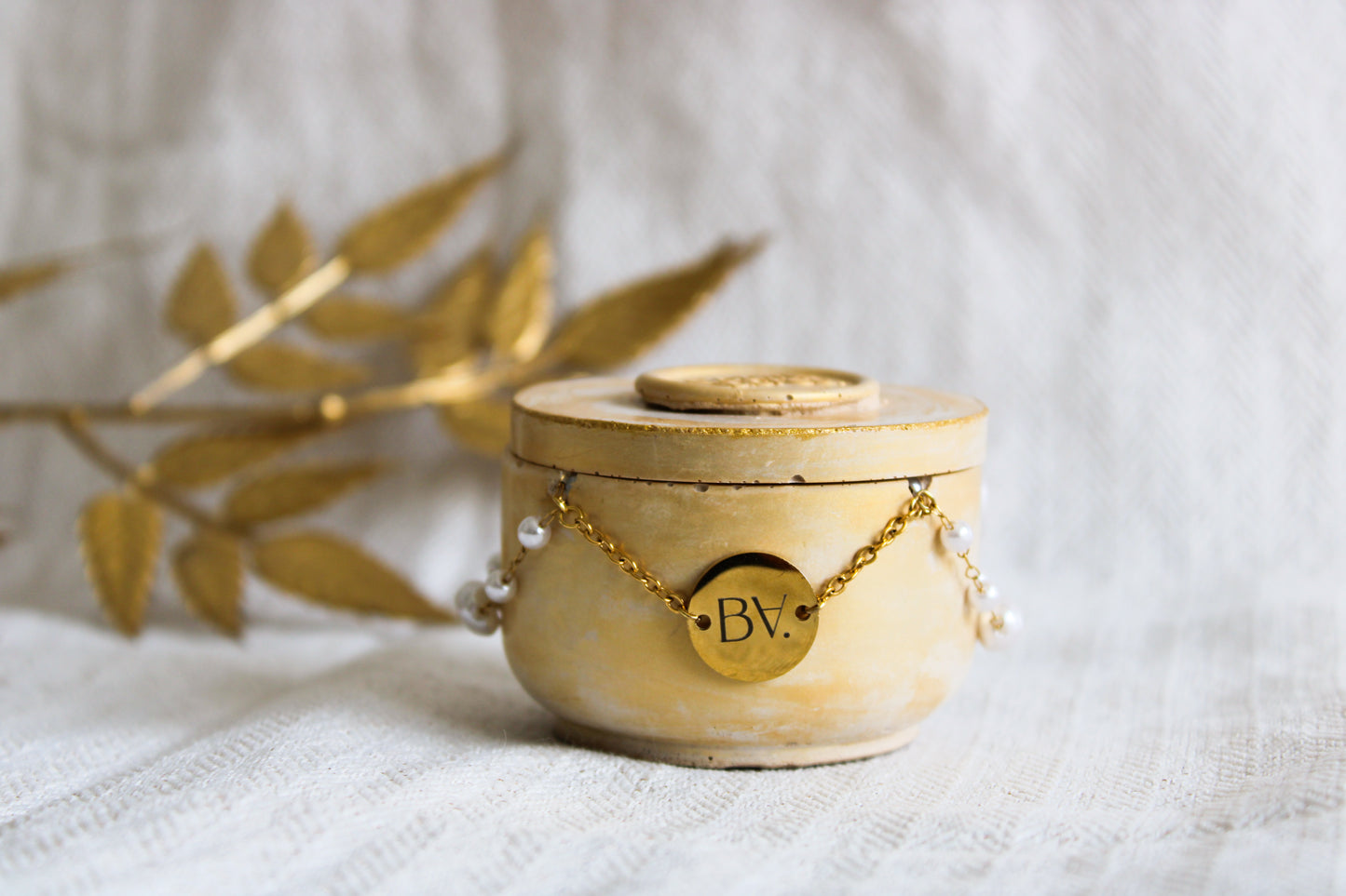 Bougie précieuse Souffle Nacrée