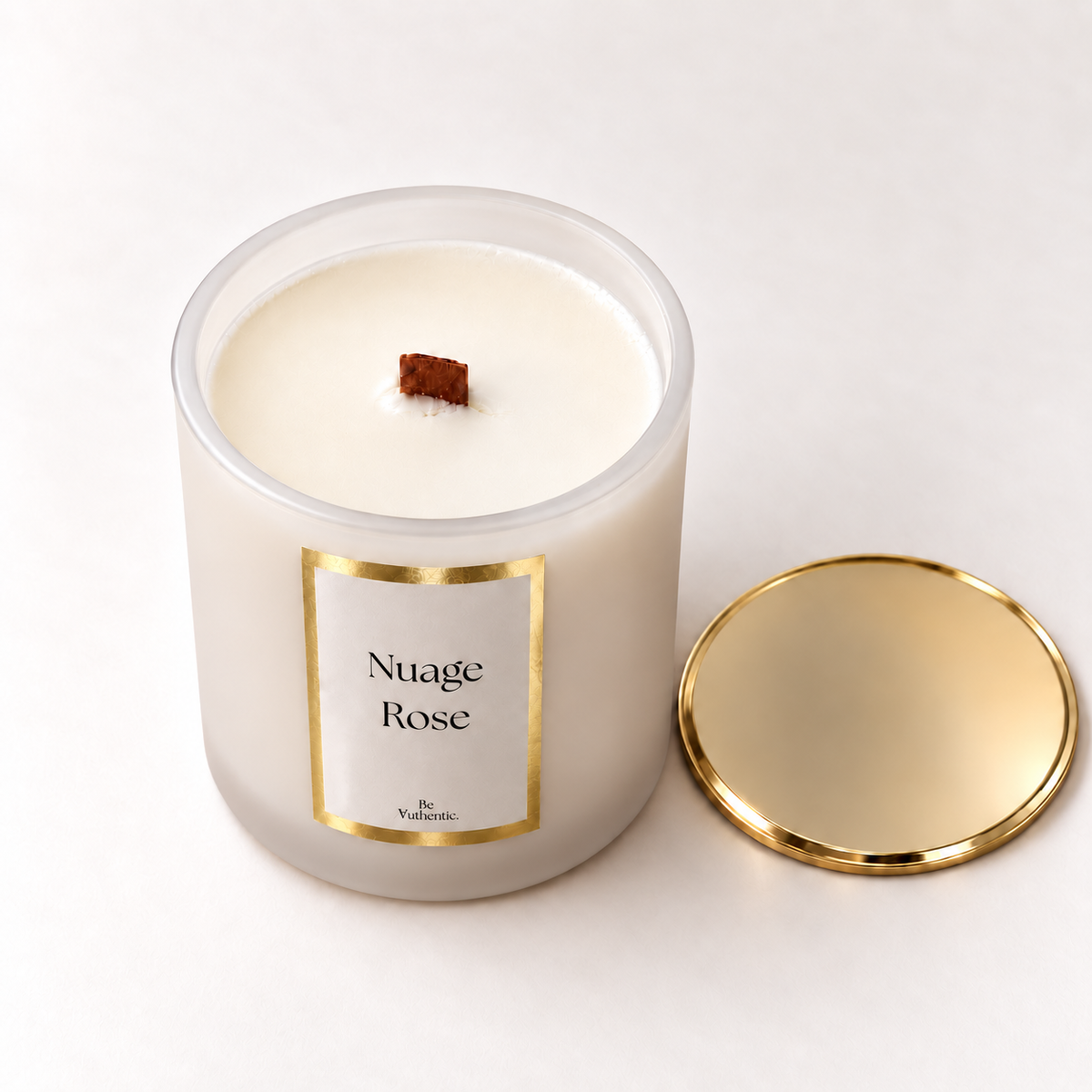 Bougie intemporelle Nuage Rose