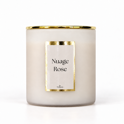 Bougie intemporelle Nuage Rose