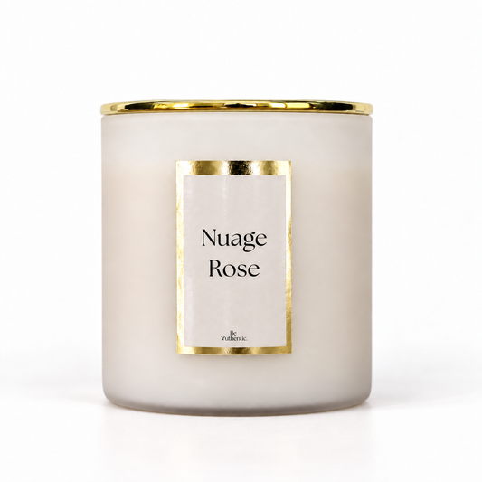 Bougie intemporelle Nuage Rose