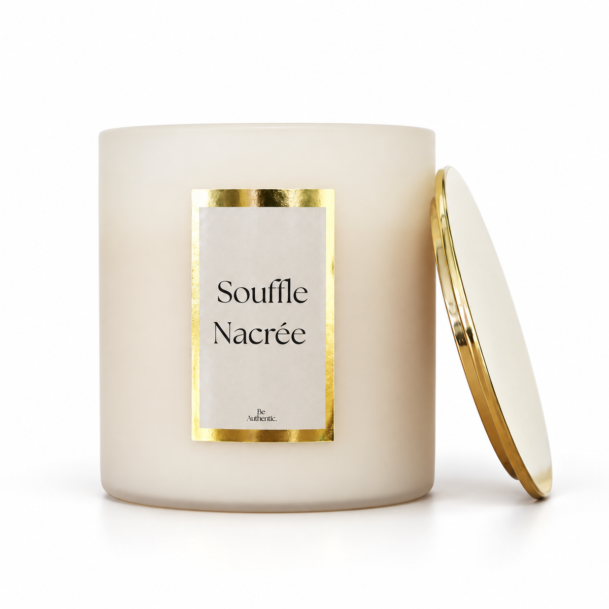 Bougie intemporelle Souffle Nacrée