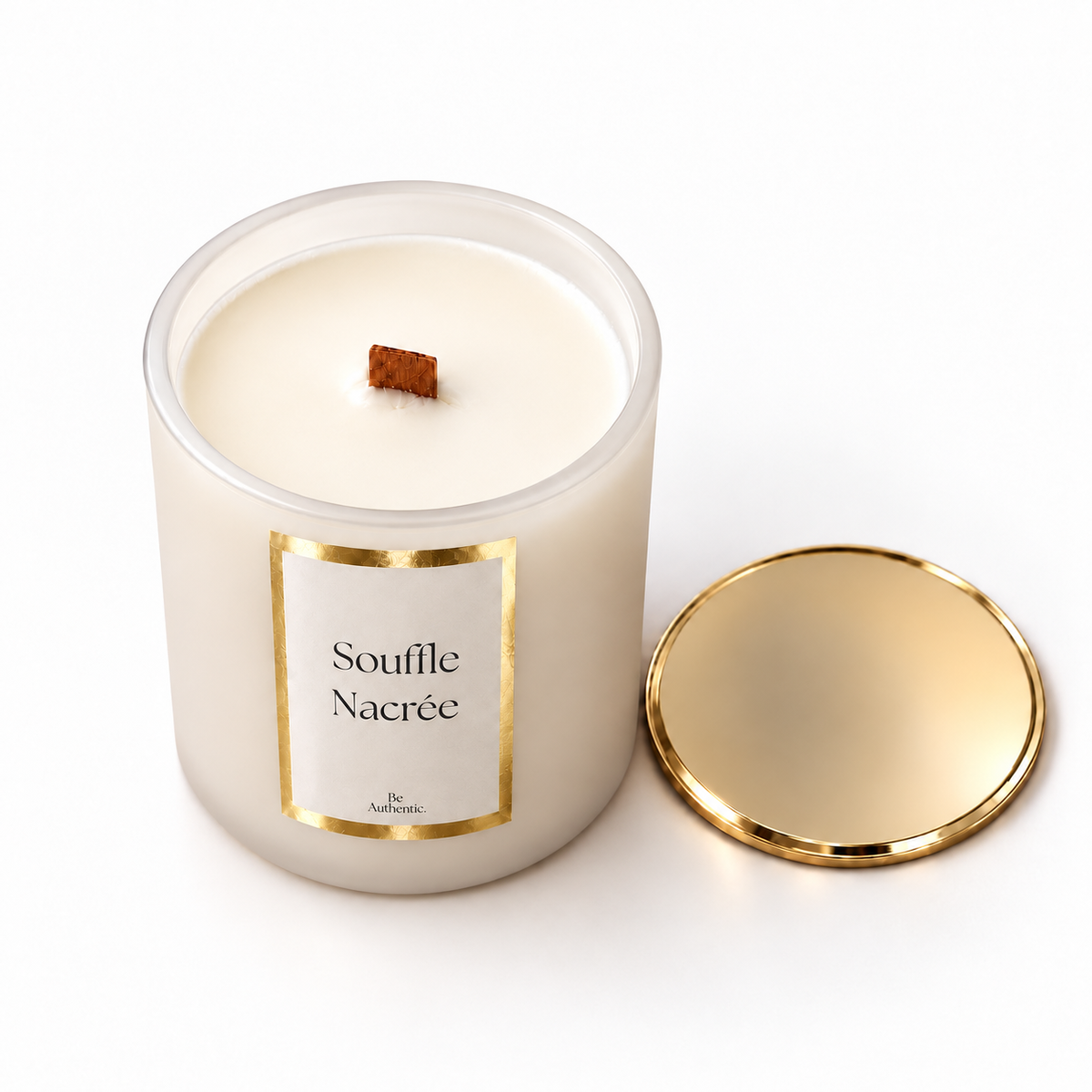 Bougie intemporelle Souffle Nacrée