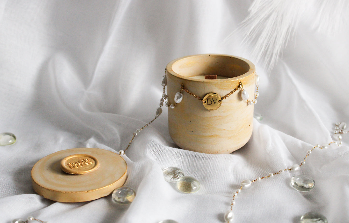 Bougie parfumée Souffle Nacrée